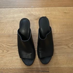 Vince Leather Mules
